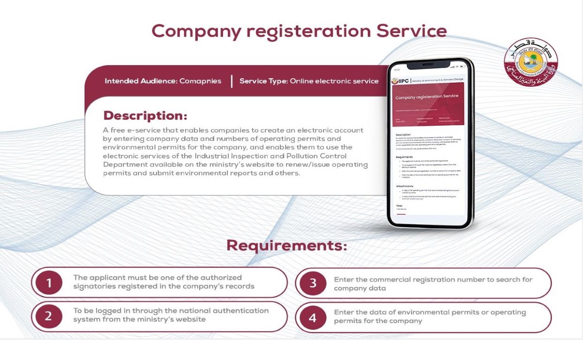 MOECC Launches Company Registration Service Online